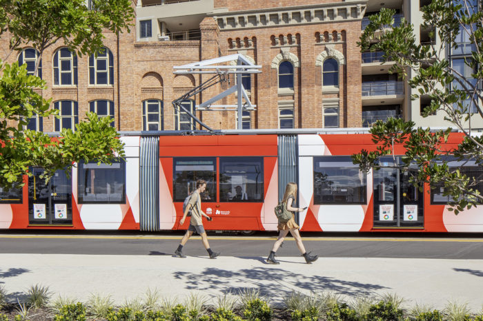 Transport, Newcastle Light Rail, tram, public domain